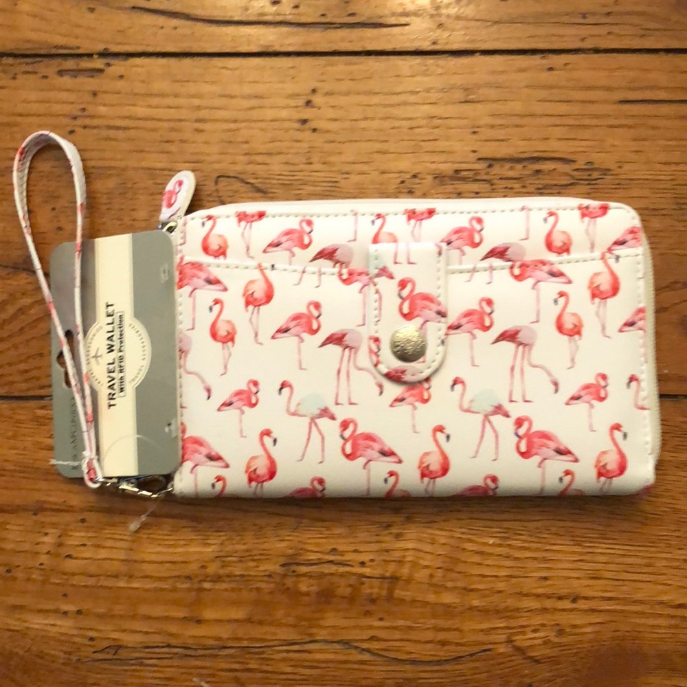 NWT - Travel Wallet w/RFID  Protection  Jessica Mc